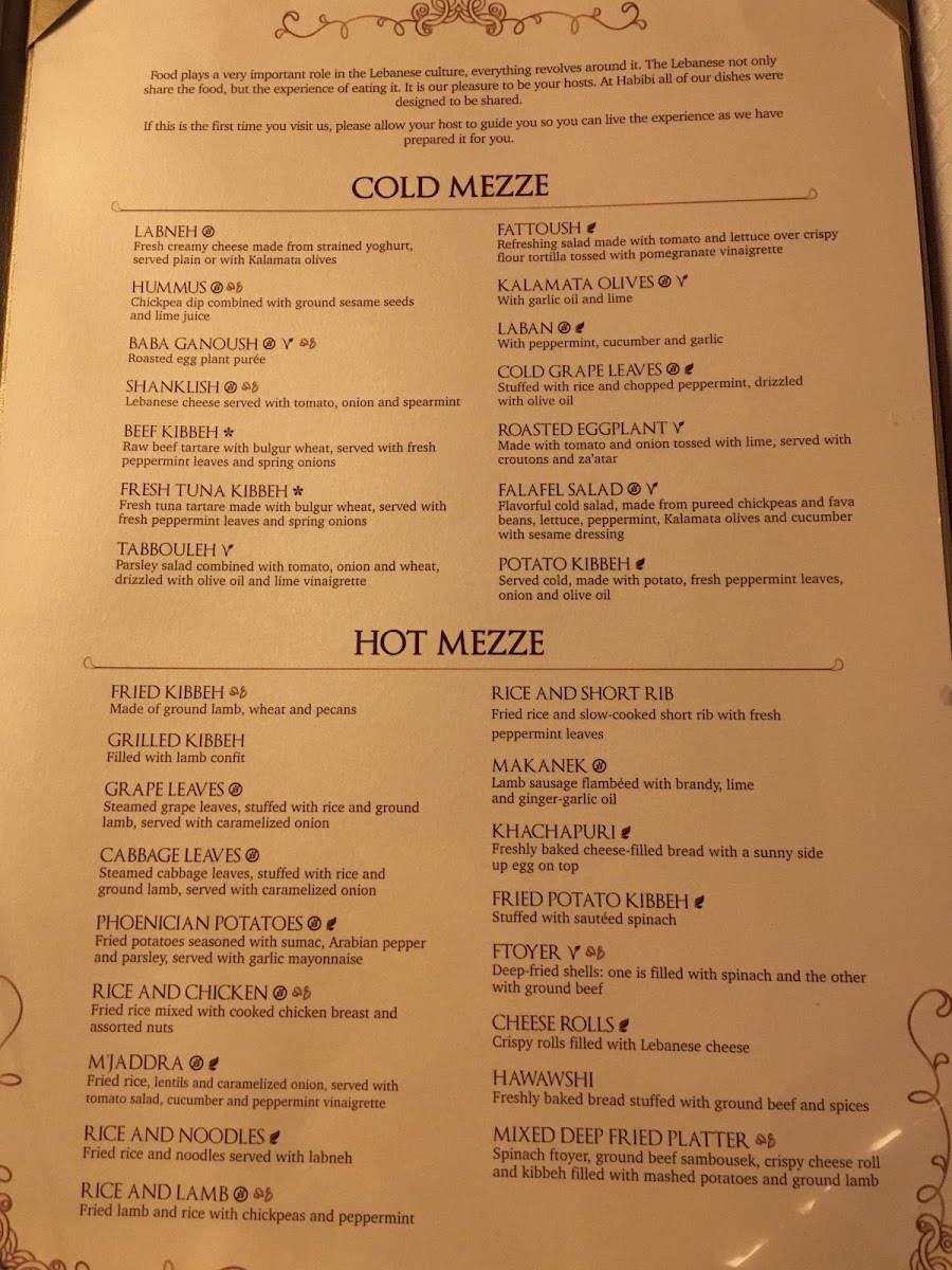 Habibi @ The Grand Moon Palace Menu - Image 4